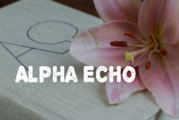 Alpha Echo: A Striking Display Font for Eye-Catching Designs