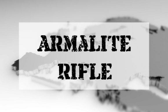 Armalite Rifle: A Timeless Font for Modern Design Workflows