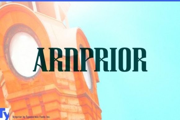 Arnprior: A Unique Display Font for Creative Impact