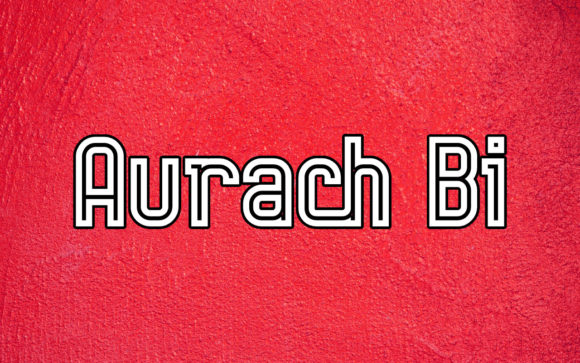 Aurach Bi: A Versatile Display Font for Modern Branding