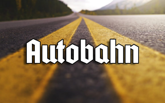 Autobahn: A Bold Display Font for Modern Branding