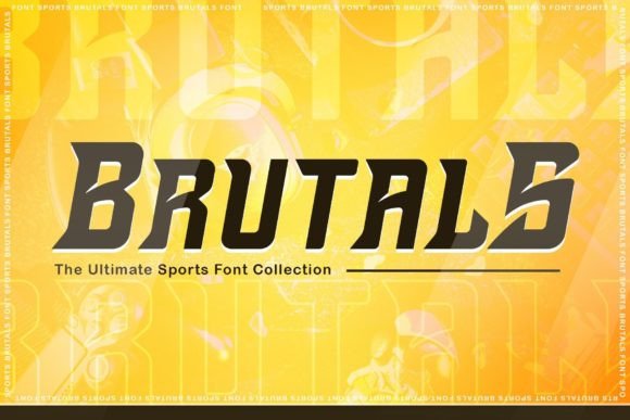Brutals: A Bold and Unique Display Font for Creative Projects