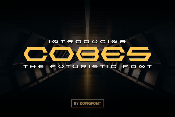 Cobes: A Futuristic Display Font for Modern Design Workflows