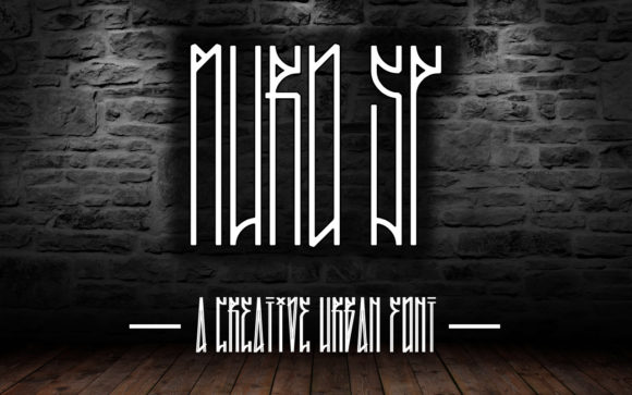 Muro SP: The Tall, Thin Display Font That Elevates Your Design Game