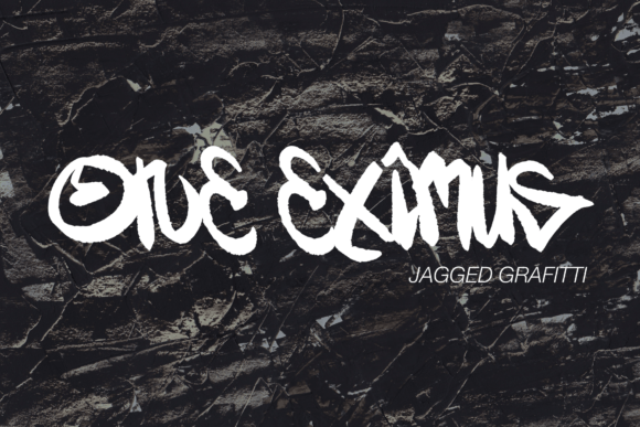 One Eximus: A Graffiti-Style Display Font for Impactful Design