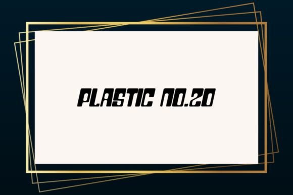 Plastic Twenty: A Playful Display Font That Elevates Your Creative Projects