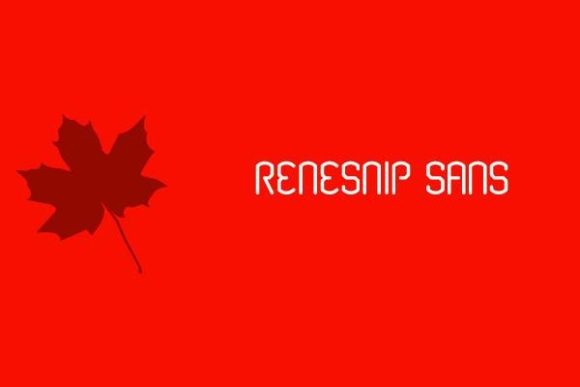 Renesnip: A Display Font Designed for Strategic Impact