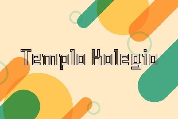 Templo Kolegio: A Playful Font to Elevate Your Design Projects